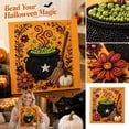thumbnail image 5 of Halloween Pearl Diamond Art Kit, Pumpkin Ghost DIY Painting Set, 8x8 Inch Wall Decor Craft, Seasonal Home Gift, 5 of 6