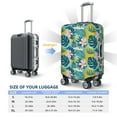 thumbnail image 6 of Bingfone Tropical Floral Luggage Cover Washable Suitcase Cover Protector Anti-scratch Suitcase cover Fits 18-32 inch Luggage, 6 of 9