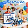 thumbnail image 3 of Caunedy Helicopter Toy With Lights And Sounds, 360°Freedom And Operated Automatic Bump Light Up Toys Airplane for Toddler Boy Toys 3 4 5 Year Old, 3 of 8