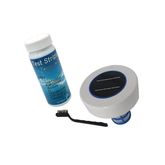 kurtrusly Swimming Pool Solar Pool Ionizer Keeps Pool Cleaner for Swim Pool Hot Tub