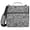 Black White Zebra Stripe, variant on Haosy 3 Ring Zipper Binder with Shoulder Strap Waterproof Trapper Keeper 2 Inch D-Ring 500 Sheets Capacity, Pastel Sky Palm Tree