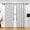 Gray, variant on Lfeey Geometric Grid Pattern Light Filtering Grommet Blackout Curtains, Navy Blue, 42x63 Inches, 2 Panels