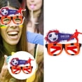 thumbnail image 3 of Gafas De Celebración Gafas de celebración de plástico, gafas de fútbol creativas para club (amarillo naranja) Likrtyny Para Estrenar, 3 of 8