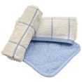 thumbnail image 2 of Ambrosia 3 Piece Set | 1 Kitchen Towel 1 Dish Cloth 1 Pot Holder Light Blue, 2 of 8