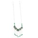thumbnail image 5 of Joyería de la frente para las mujeres Salvador Diadema Tiara con Colgante Borlas Verde, 5 of 8