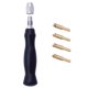 thumbnail image 1 of Juego de Hendido de Borde de con 4 Cabezas de LatóN Reemplazables 1.5-2-2.5-3 mm MáQuina de Sellado A PresióN Herramienta de Bricolaje de Hendido de Marcado de Borde, 1 of 7