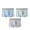 #02Sky Blue, variant on Mixed Color Strip Print Men's Boxer Shorts 3-Pack, Lightweight Stretch Comfort Everyday Basic Underwear Blue 3XL