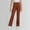 Brown, variant on Girls Uniform Pants Dress Pants High Stretchy 5-14 Y (Green 13-14 Years)