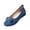 Blue, variant on HTHLVMD Women's Rhinestone Bow Flat Shoes, Slip On Flat Shoes, Women's Round Toe Ballet Shoes Flats Comfortable Ballerina Shoes Slip On Work Flats for Walking, Driving, Dressy, Black 6