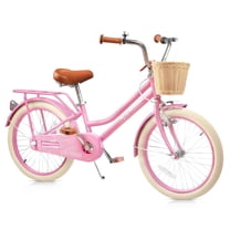 STICCIO 20 inch Girls Bike with Basket and Rear Rack, Adjustable Seat ...