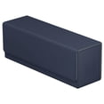 thumbnail image 1 of Caja de cubierta de cuero para cartas coleccionables Sunnimix Estuche de baraja de cartas Azul capacidad para 400 cartas, 1 of 8