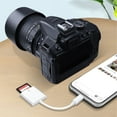 thumbnail image 2 of GJX SD Card Reader,Digital Camera Adapter for iPhone,Memory Card Reader for iPhone, 2 of 5