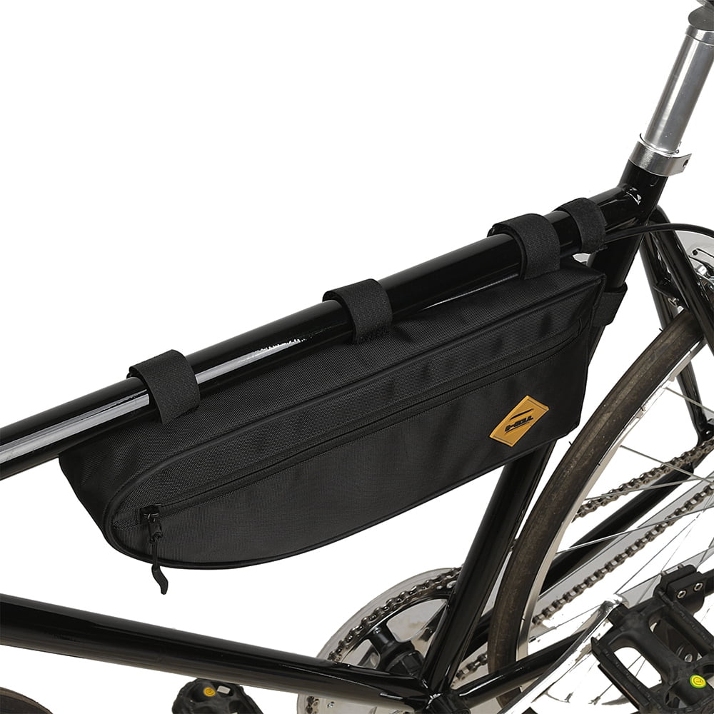 Sacoche De Cadre Vélo Triangle étanche URZ – 2,5 L – Grise – Neuve