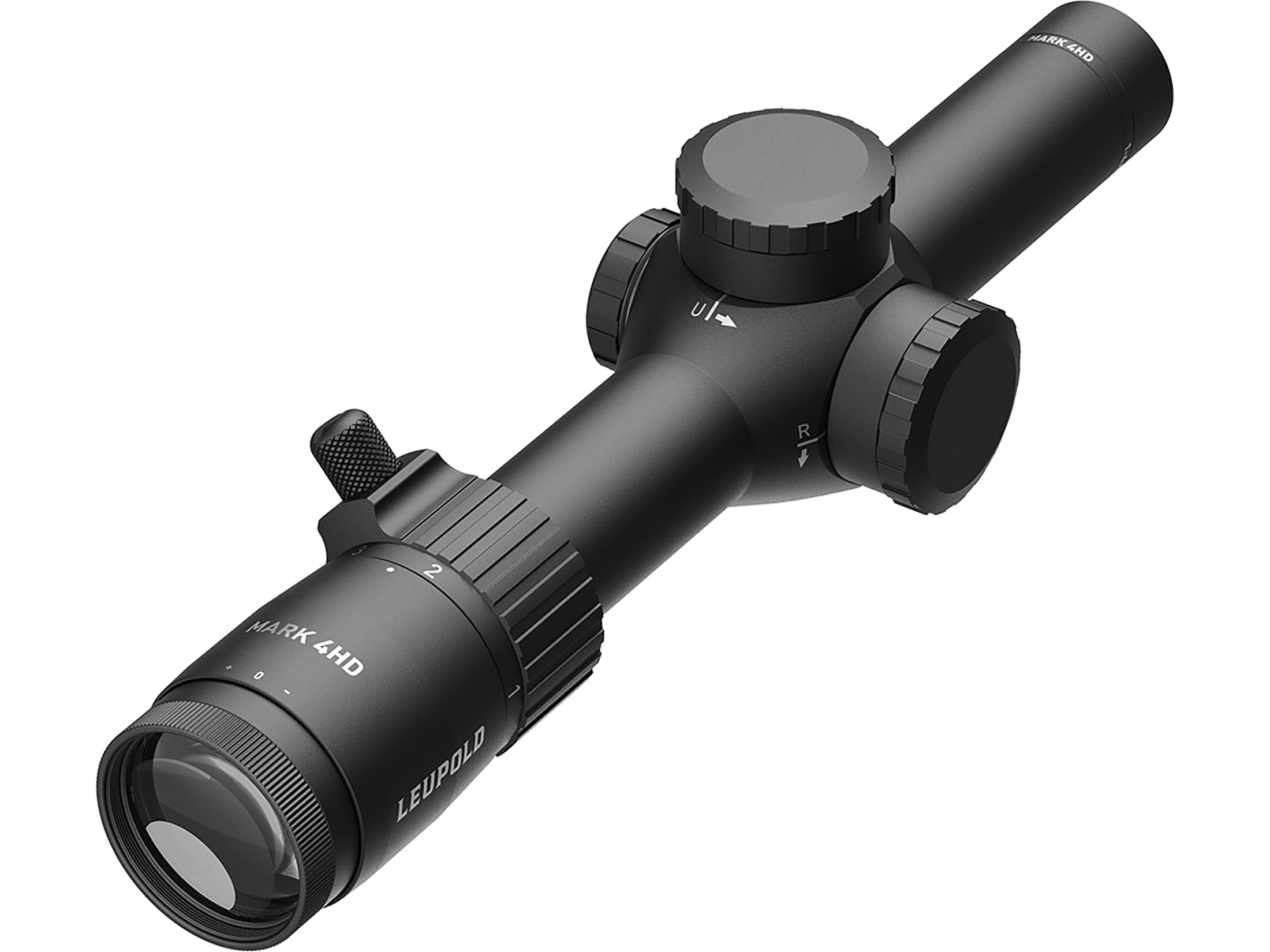 Leupold Mark 4HD Rifle Scope 1-4.5x 24mm HPR-1 Reticle Matte Black