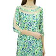 thumbnail image 1 of Phagun Women Designer Tunic Indian Ethnic Floral Kurta Rayon Net Kurti, 1 of 1