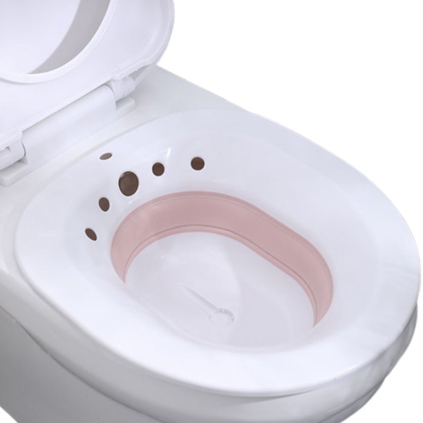 Folding Toilet Sitz Bath Bidet Flusher Special Wash Basin Hip Cleaning