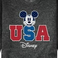 thumbnail image 3 of Disney - Americana - Mickey Usa - Men's Crew Neck Fleece Pullover, 3 of 6