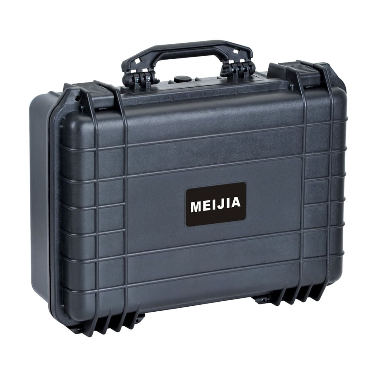 MEIJIA Portable All Weather IP67 Waterproof Hard Case with Customizable Foam,Black,18.5 x14.06x6.93inches