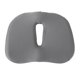 thumbnail image 1 of Almohada de donut, cojín ortopédico de donut de oficina, espuma viscoelástica, cojín de asiento suave y transpirable, color gris, 1 of 8