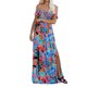 thumbnail image 1 of Elasticidad para las mujeres verano estampado tubo Tops Casual Sexy fuera del hombro vestido de vacaciones vestido de playa falda larga Pompotops  qwe13994, 1 of 9