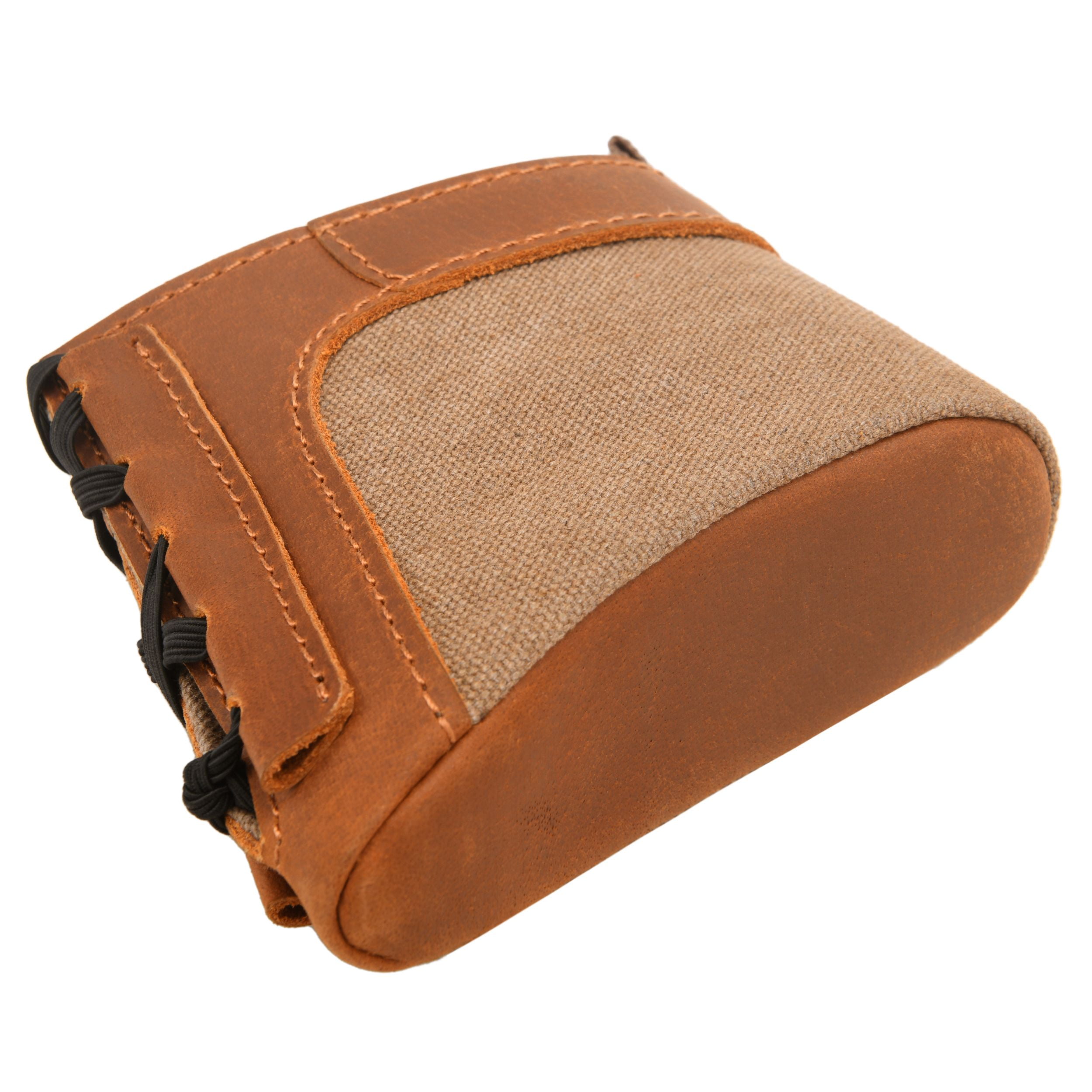 Wayne's Dog Canvas Leather Slip on Rifle Recoil Pad Shotgun Buttstock Adjustable