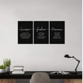thumbnail image 5 of Inspirational Wall Art Motivational Wall Art Sacrifice Failure Perseverance Wall Decor Office Decor Quotes Wall Decor Inspirational Posters Positive Wall Decor for Office Decor 12x16 3PCS, 5 of 6