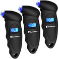 AWELTEC Digital Tire Pressure Gauge 3 Pack 150 PSI, 4 Settings, Tire