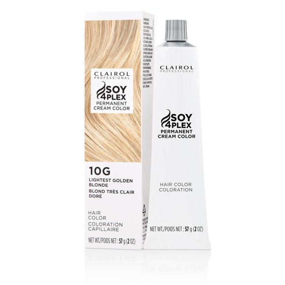 Clairol Professional Crème Permanente, 10g Blond Doré Très Clair, 2 oz. - Emballage Peut Varier