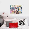 thumbnail image 4 of Lsque Bluey Print Wall Art – Decorative Picture for Living Room, Bedroom, and Office (Horizontal), 4 of 6