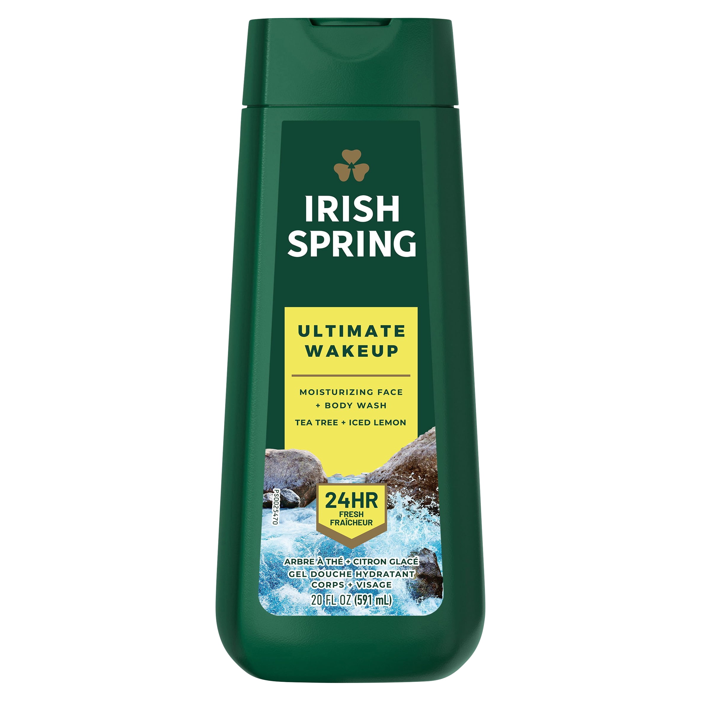 Irish Spring Mens Body Wash, Ultimate Wakeup Scented Body Wash for Men, 20 Oz Bottle