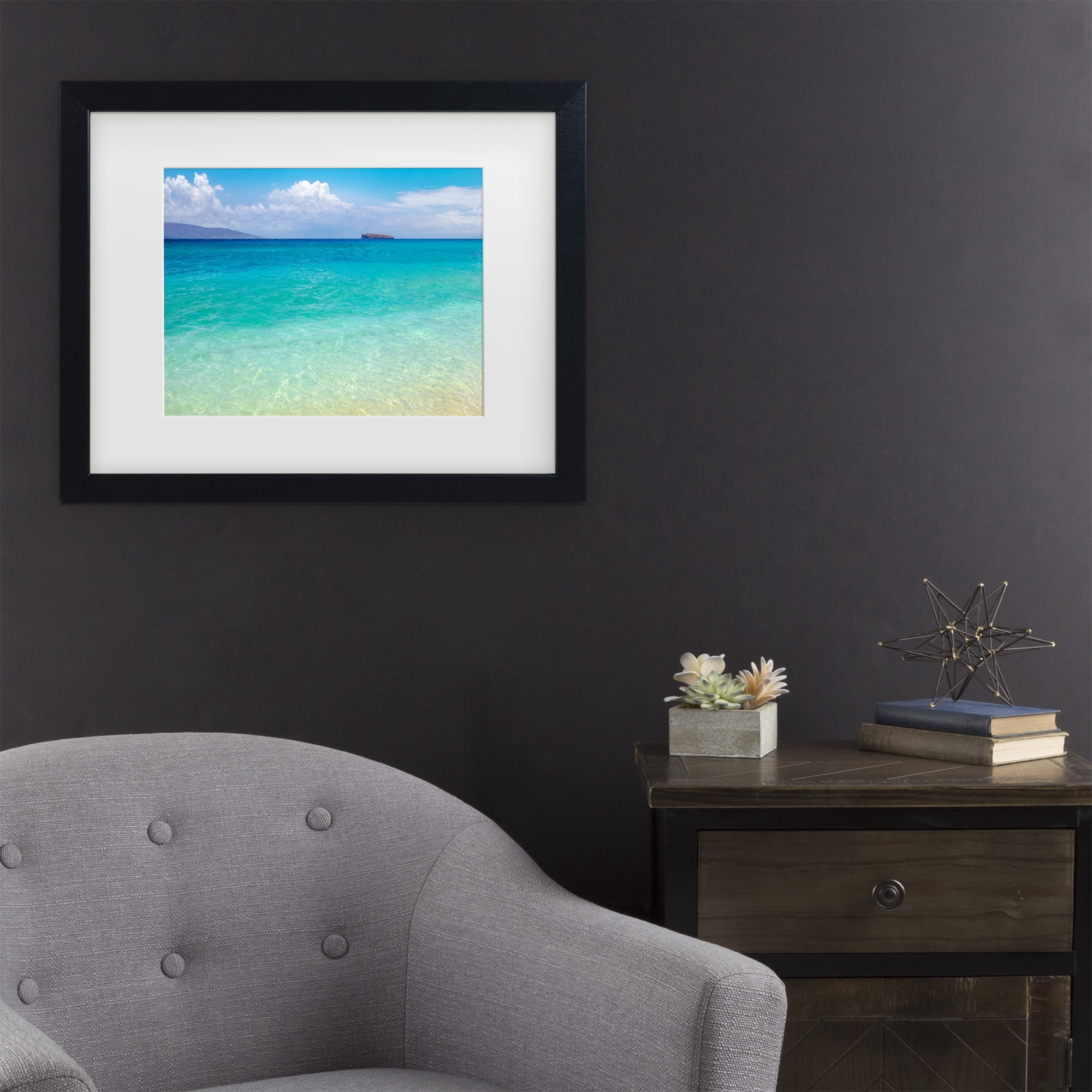 Trademark Fine Art 'Blue Beach Maui' Canvas Art by Pierre Leclerc