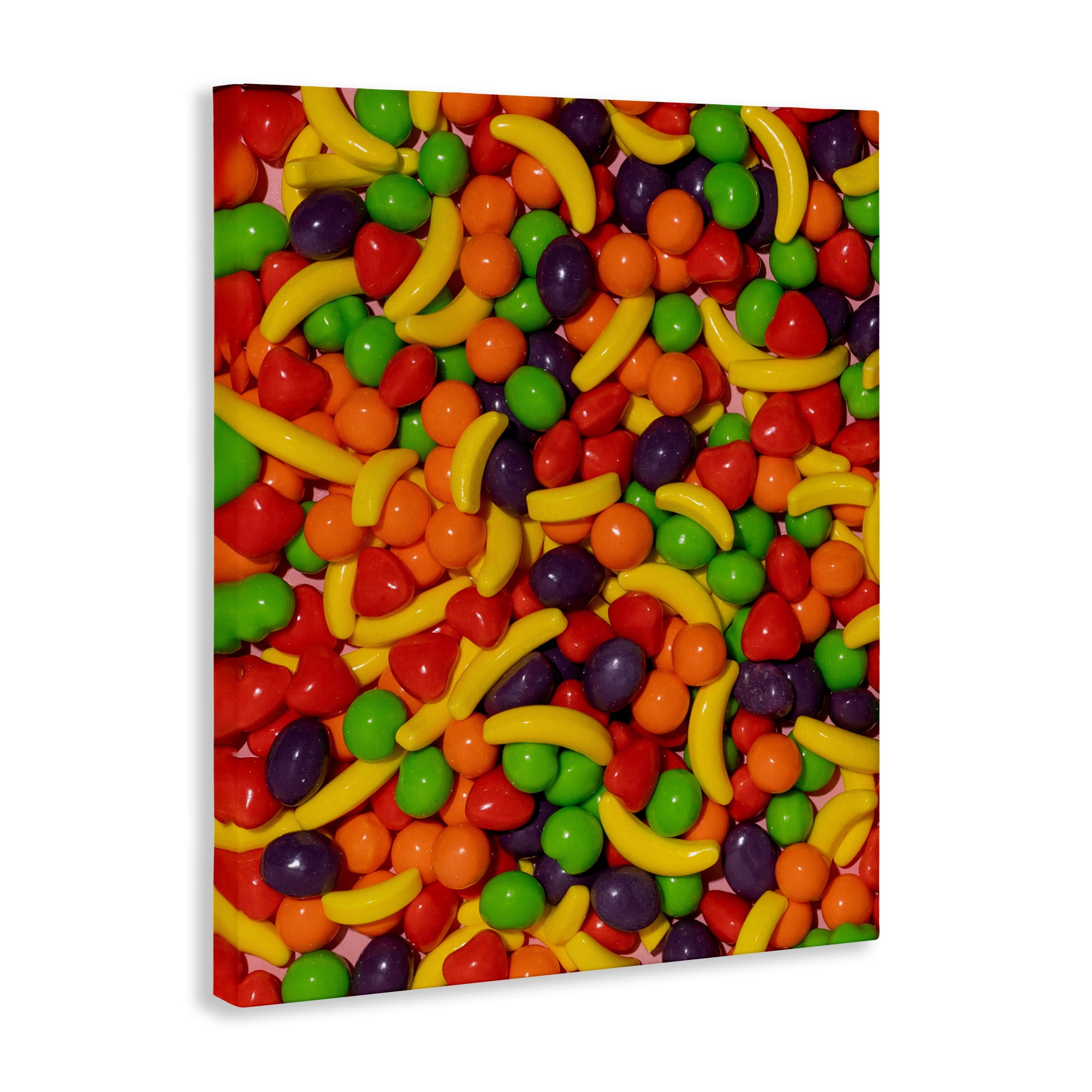 Stupell Industries Retro Assorted Fruit Candy Canvas Wall Art, design by LISH Creative