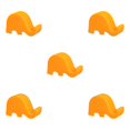 thumbnail image 3 of Ruiboury Universal Home Phone Mini Holder Apartment Desktop Smartphone Stand Portable Support Cellphone Accessory Orange 5Set, 3 of 6