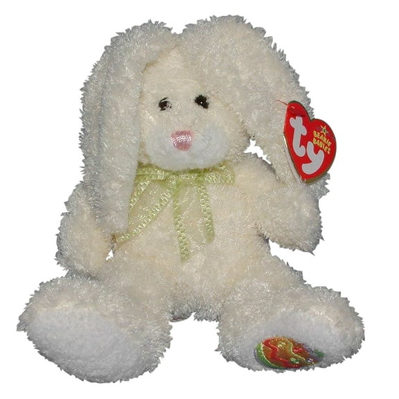 Ty Beanie Babies Hoppily the Rabbit Easter Plush 2005 Hallmark Exclusive