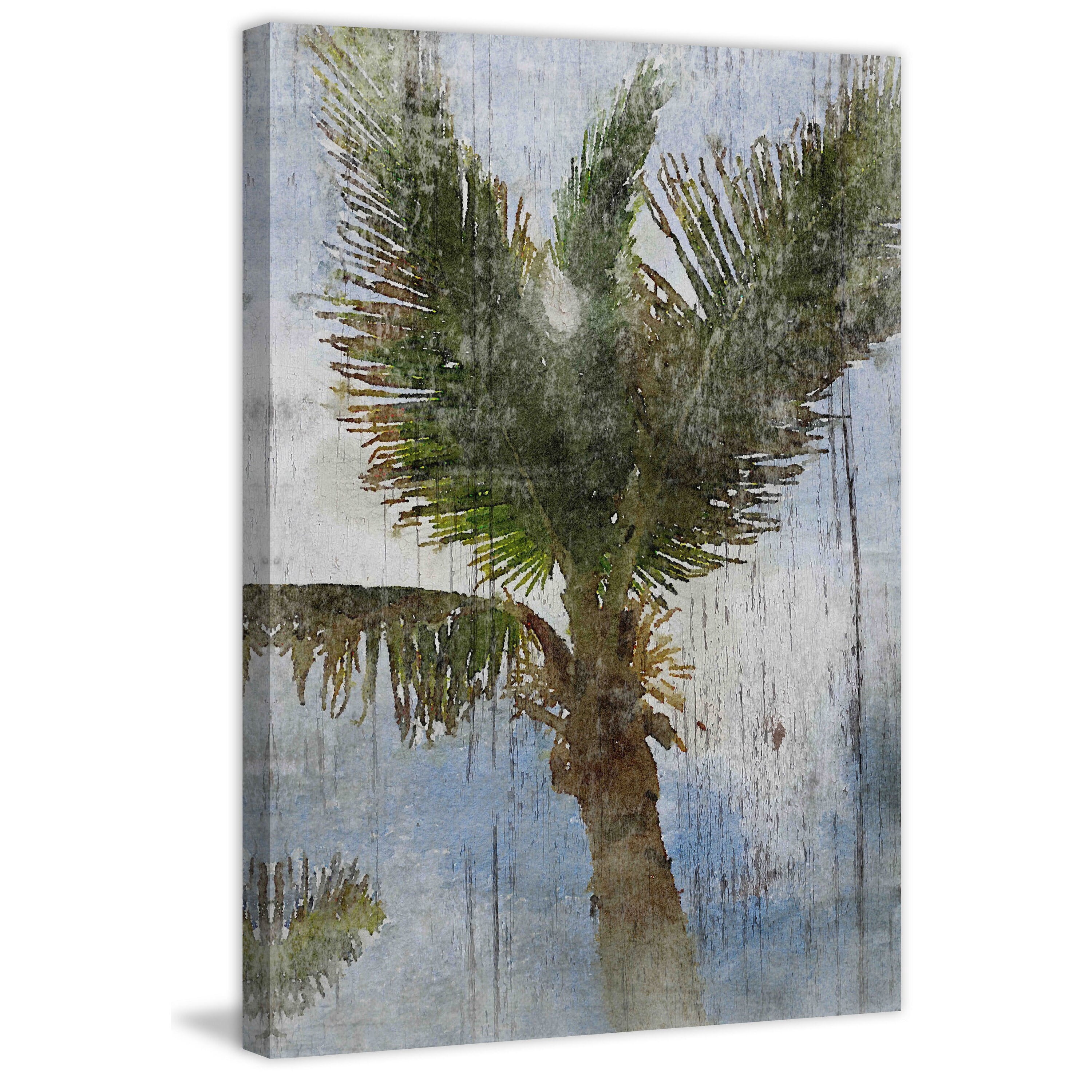 "Tropical Windy Day 22" by Irena Orlov Painting Print on Wrapped Canvas