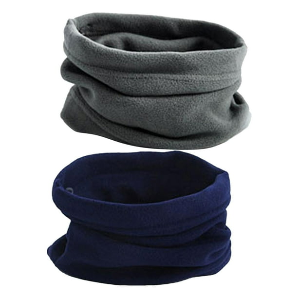 Bufanda de redecilla para calentar el cuello,Bufanda calentadora de cuello,Polaina de cuello,Polaina de cuello de vellón,Calentador de cuello de moto,Bufanda de cuello polar,Ropa de Gris oscuro