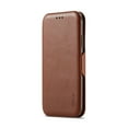 thumbnail image 4 of Casus Slim Flip Cover Wallet Logo View Card Holder Case for iPhone 11 Pro - Chocolate Brown, 4 of 26