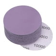 thumbnail image 1 of Unique Bargains 30 Pack 3-Inch Purple Sanding Discs 10000 Grits Hook & Loop Professional Aluminum Oxide Sandpaper, 1 of 5