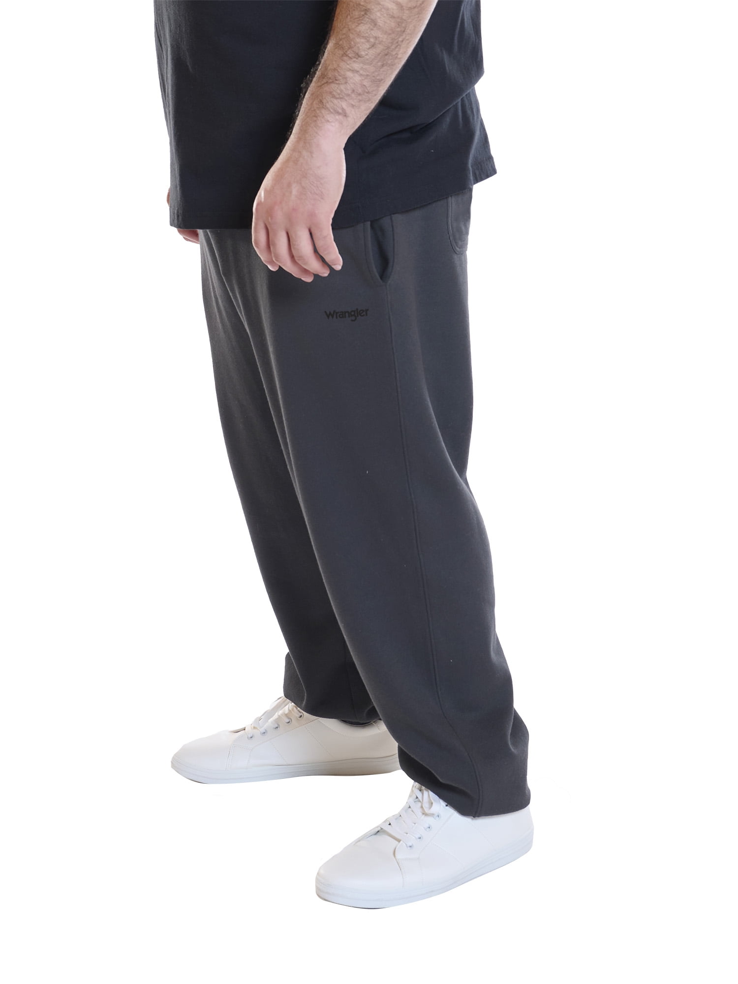 Wrangler Men's Big and Tall Fleece Sweatpant, Big Size Up To 6XL And Tall Size Up To 4XT