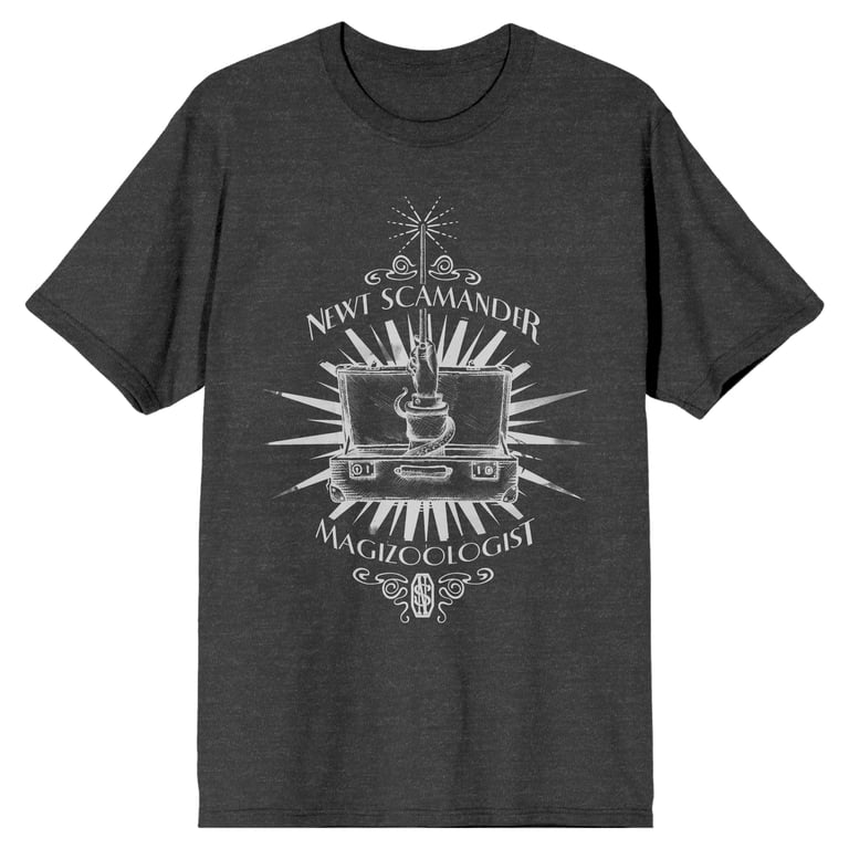 Fantastic Beasts Newt Charcoal T-Shirt Medium - Walmart.com