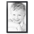 thumbnail image 2 of ArtToFrames 18" x 28" Black Satin Picture Frame, 18x28 inch Black MDF Poster Frame (WOM-5180), 2 of 8