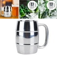 thumbnail image 3 of Tazas de acero inoxidable - Perfectas para café y té - 1 unidad (acero inoxidable) 300ml, 3 of 9