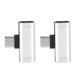 thumbnail image 5 of 2PCS TypeC Converter Splitter Dual 2 en 1 a auriculares Adaptador de cargador de audio USB Plata (Plata), 5 of 5
