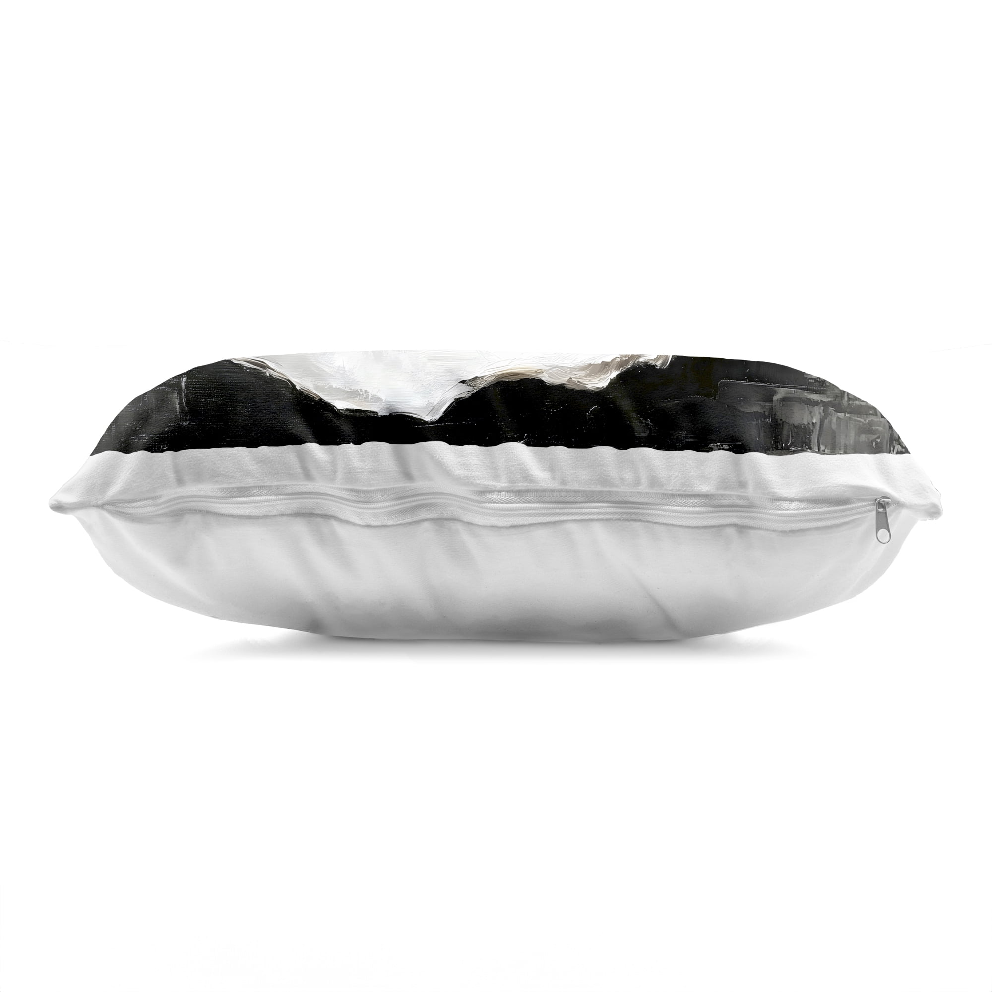 Stupell Industries Black Oyster Pearlescent Shell Decorative Printed Throw Pillow, design by LSR Design Studio, 14 x 7 x 20