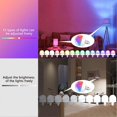thumbnail image 4 of USB Rechargeable Light Bulb with Remote Control Timer Dimmable Easy to Install Battery Powered E27 Light Bulb RGB Lamp, 4 of 5