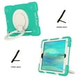 thumbnail image 4 of Elehold 3 Layers Multi-Functional Case for 10.2-inch iPad 9th/ 8th/ 7th Generation Case,with Heavy Duty Shock Resistant Rugged Protection Shoulder Strap Ring Kickstand Protective Case,Mint, 4 of 8