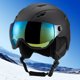 thumbnail image 3 of Bsvklp Cascos para Nieve Protector Esquí Ajustable para Hombres Y Mujeres (Negro M), 3 of 7