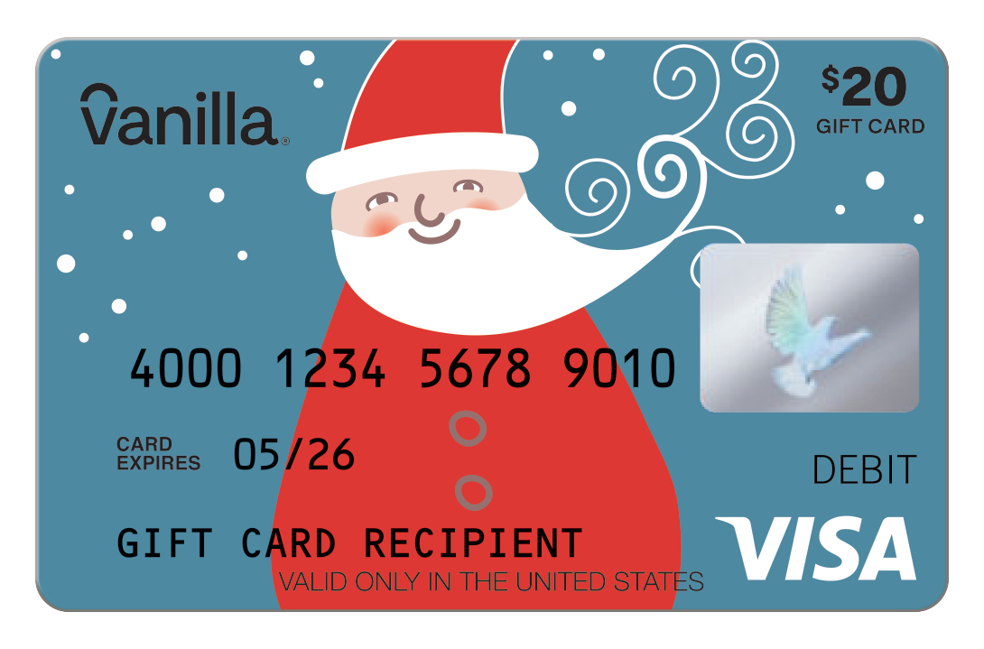 $60 (3 x $20) Vanilla Visa® Gift Card Holiday Multipack