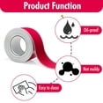 thumbnail image 4 of 2 Rolls White Caulk Tape  Self Adhesive, Caulk Strip, Tub Sealer Strip , Toilet Sealer Around Toilet Base, Peel and Stick Shower, 4 of 6