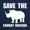 thumbnail image 3 of CafePress - Chubby Unicorn Rhino T Shirt - Men's Classic Graphic Cotton T-Shirt, 3 of 4